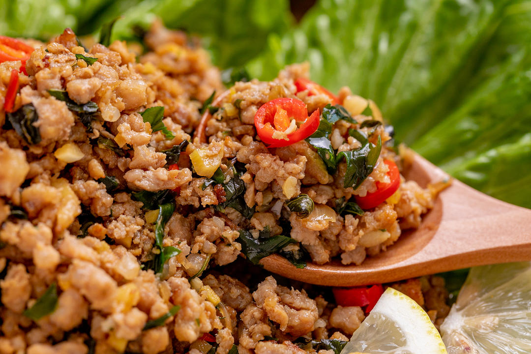 空气炸锅版泰式打抛肉的做法