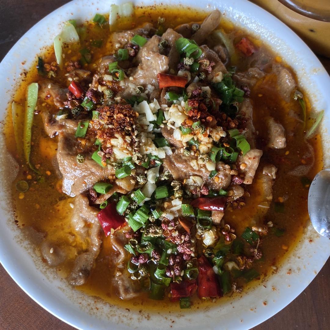 水煮肉片（肯定不翻车）