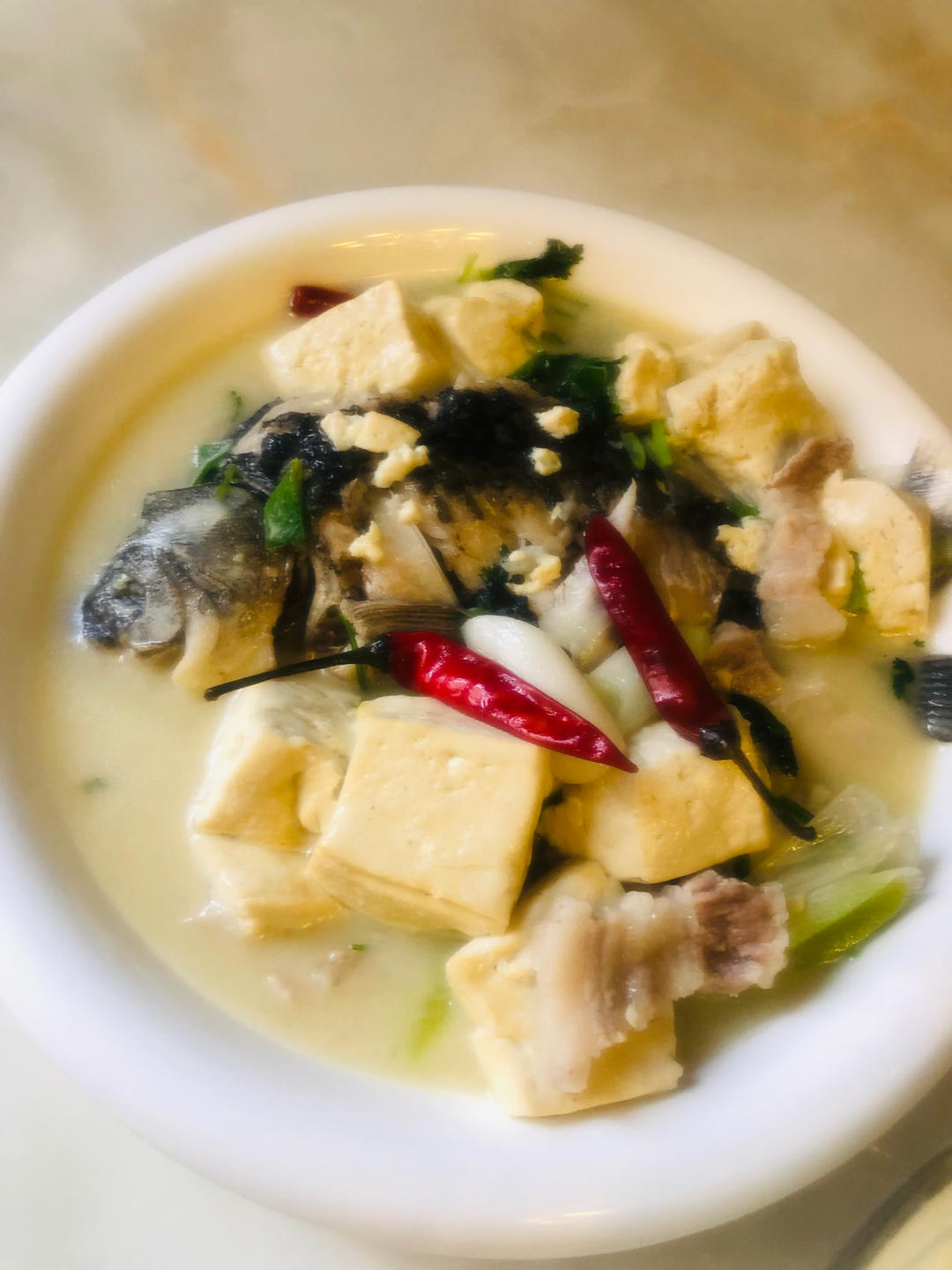 （白汤）鲫鱼炖豆腐