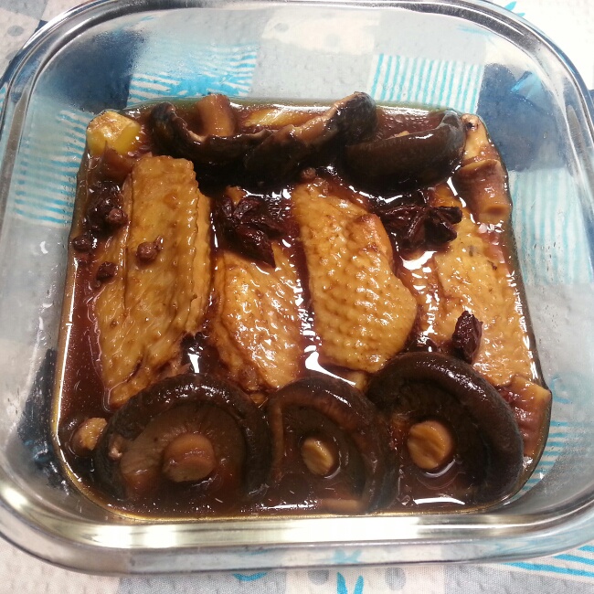 香菇鸡翅