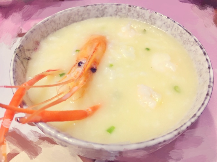 秘制鲜虾粥