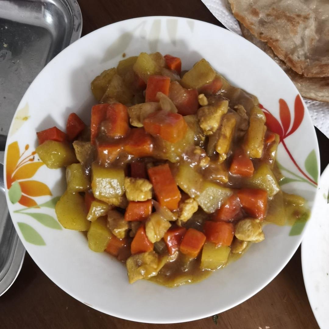 咖喱土豆鸡块