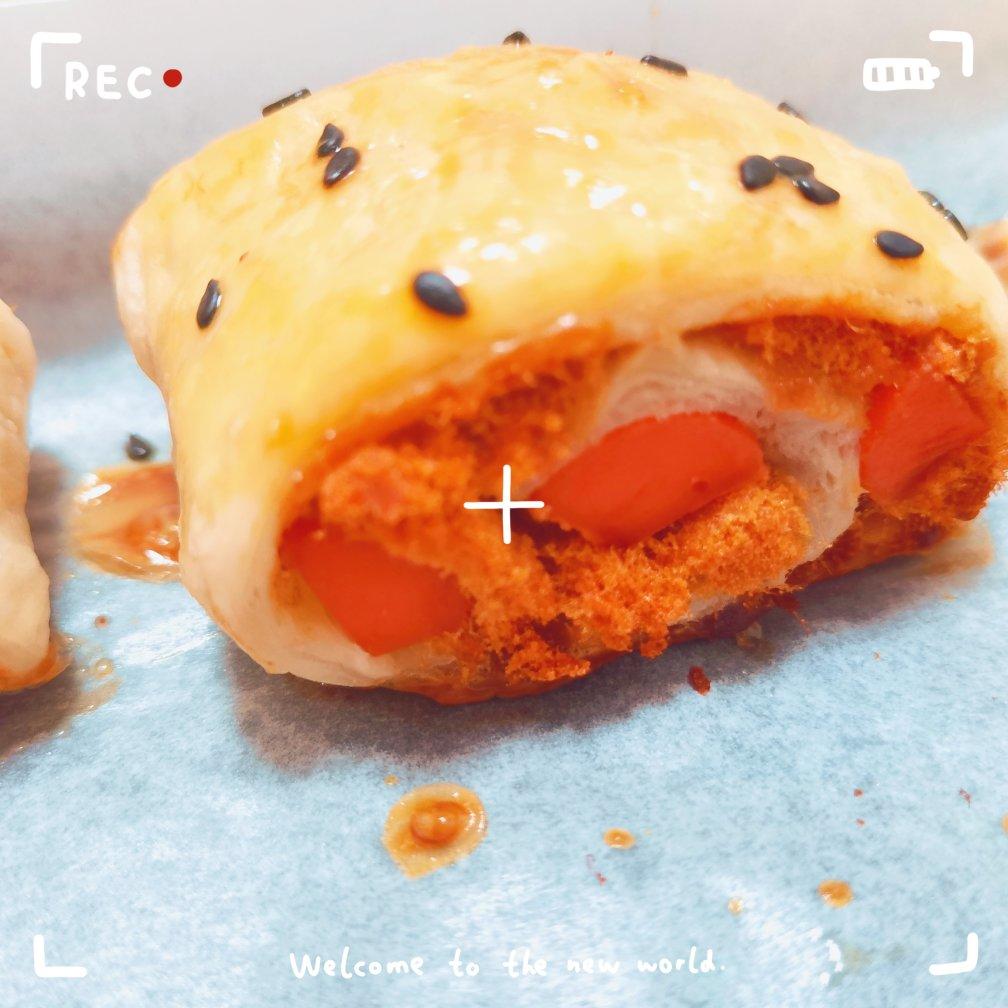 香酥火腿肉松卷