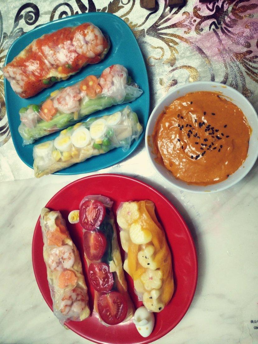 彩虹春卷丨健康·三餐