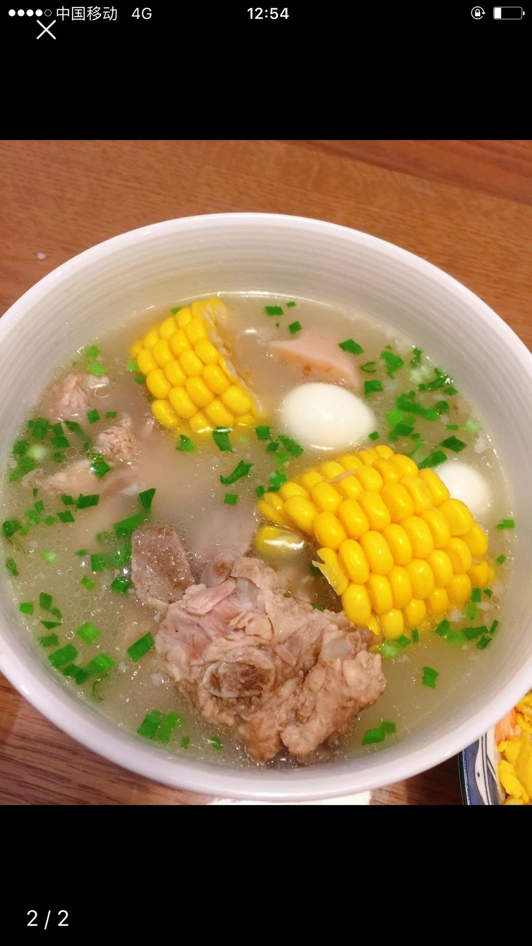 莲藕玉米鹌鹑蛋排骨汤的做法