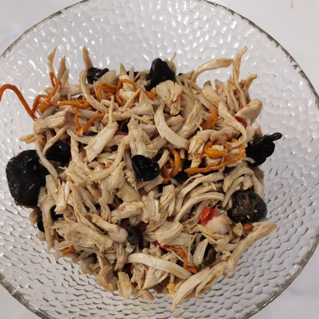 鸡胸肉这样做巨好吃❗️凉拌鸡丝😋低脂高蛋白