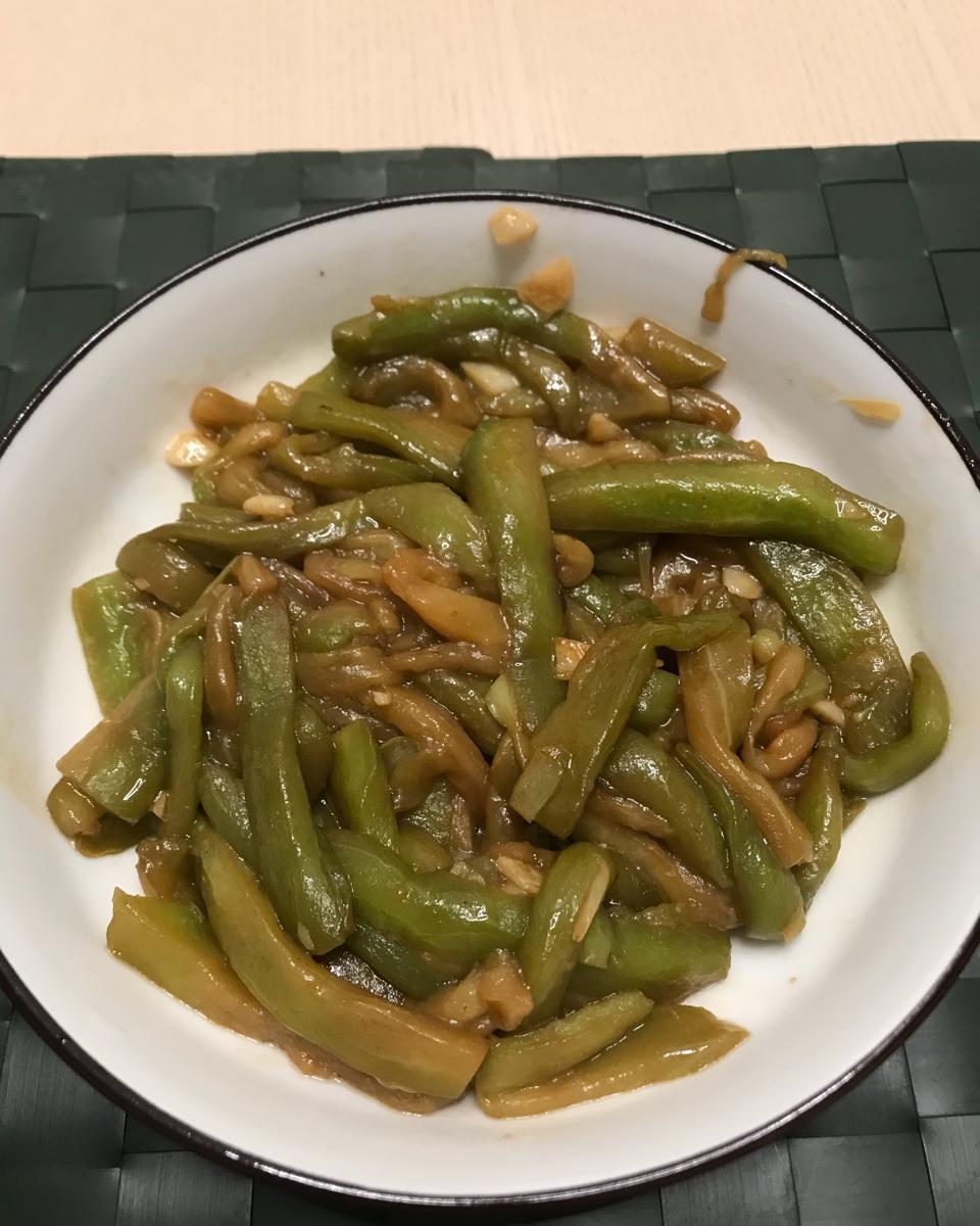 鱼香茄条（不用过油的清淡版）