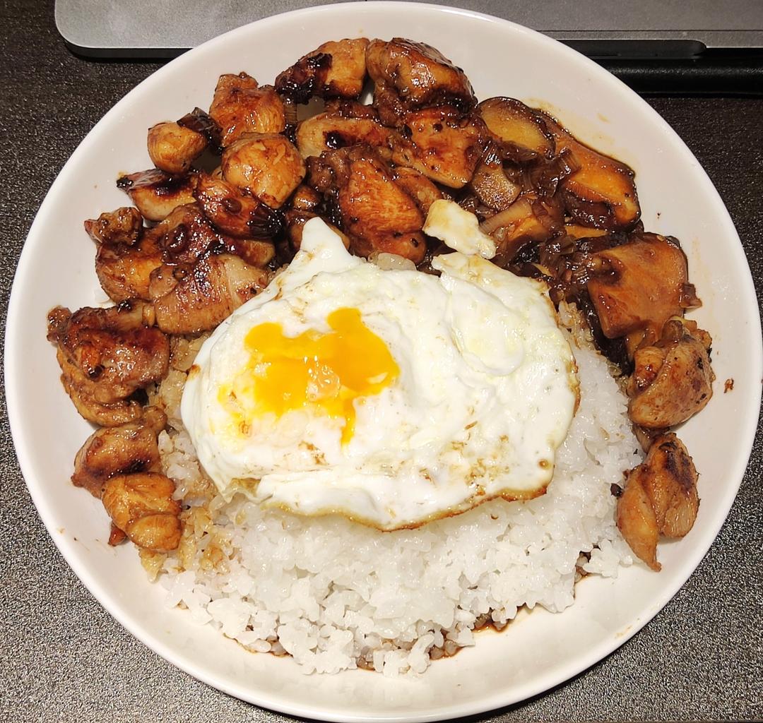 照烧鸡腿饭