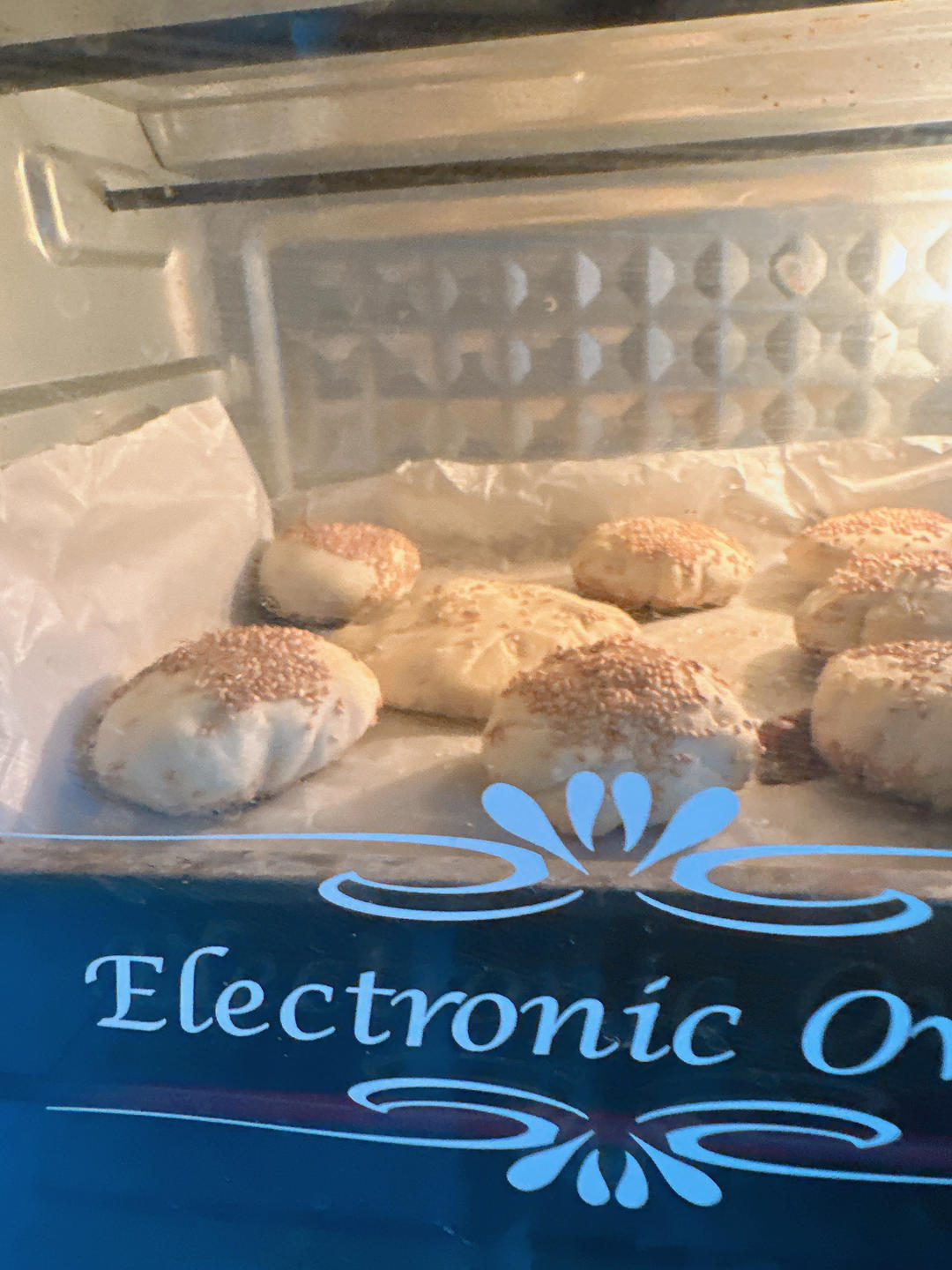 烤箱版红豆馅烧饼（快捷少油省事）