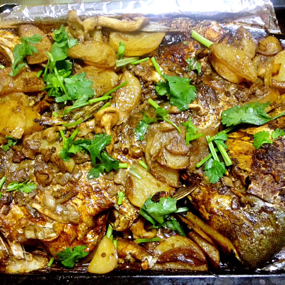 香辣烤鱼-烤箱版