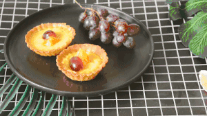 用饺子皮做的水果蛋挞（烤箱版）的做法 步骤11