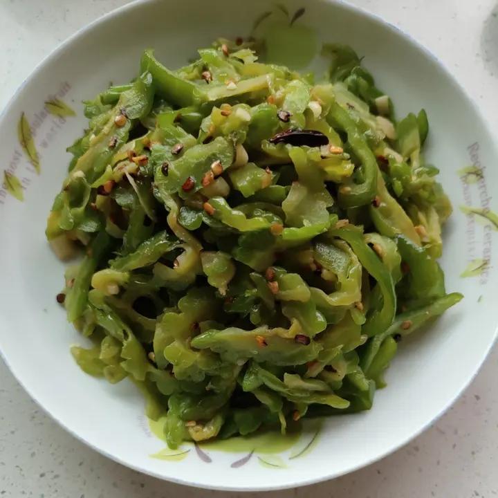 清炒苦瓜