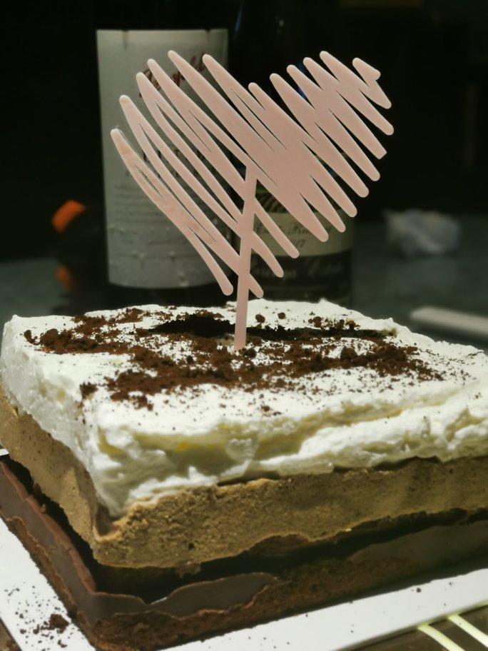 卡布奇诺蛋糕Cappuccino-咖啡白巧克力慕斯配巧克力甘纳许<熊谷裕子>