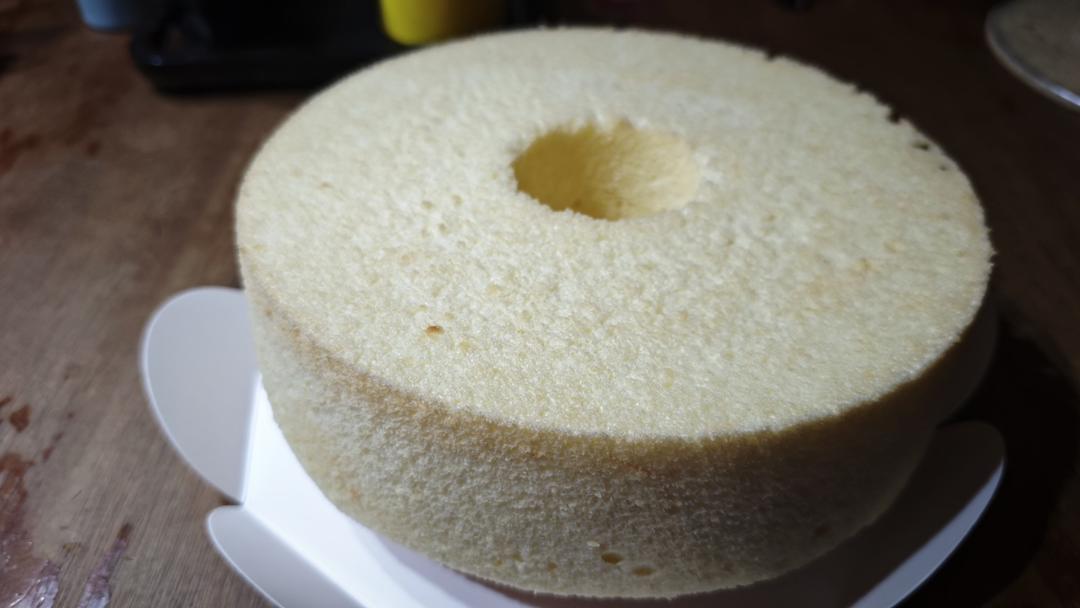不加一滴牛奶的橙皮细屑戚风蛋糕