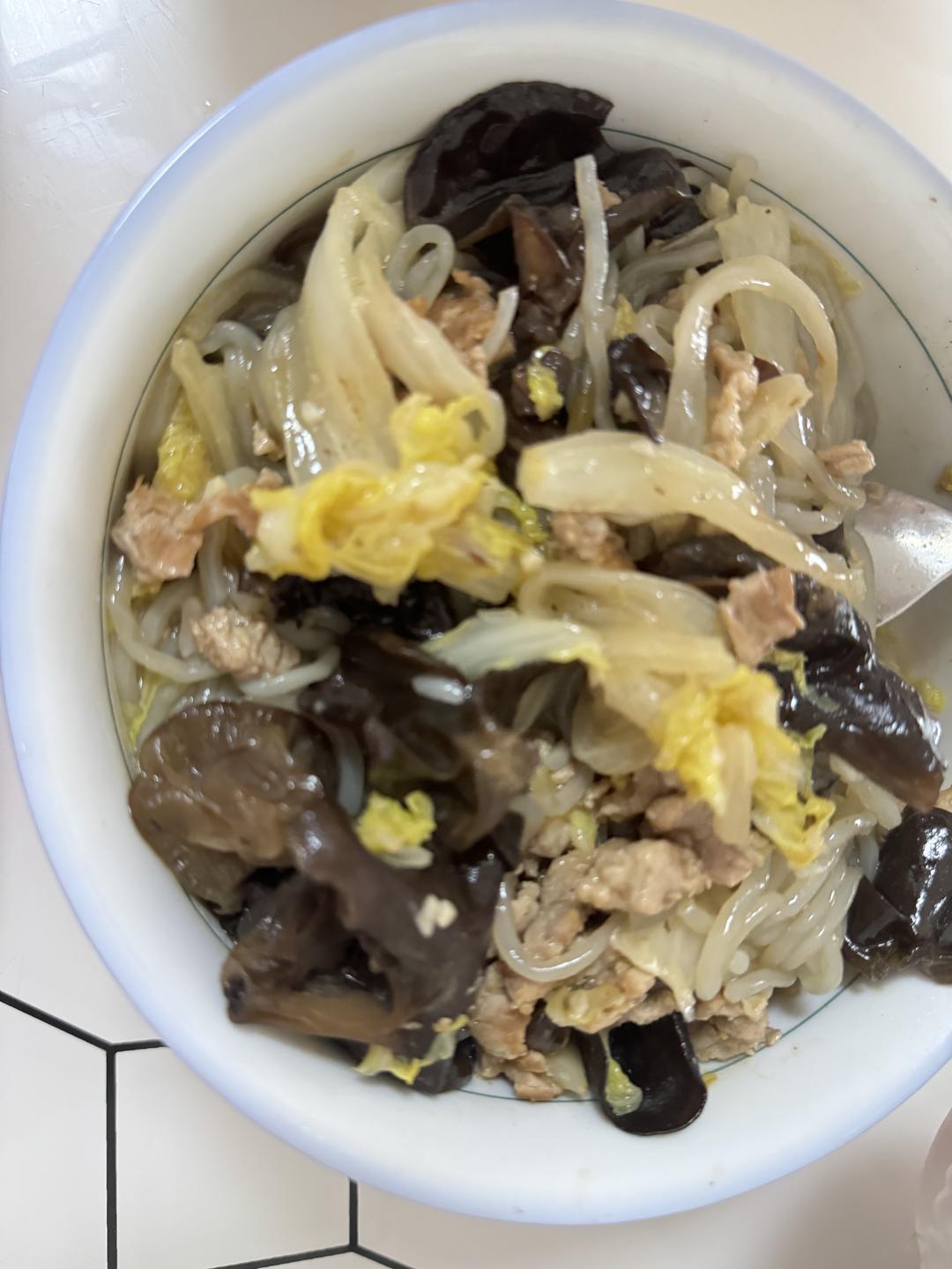 烂糊粉丝娃娃菜