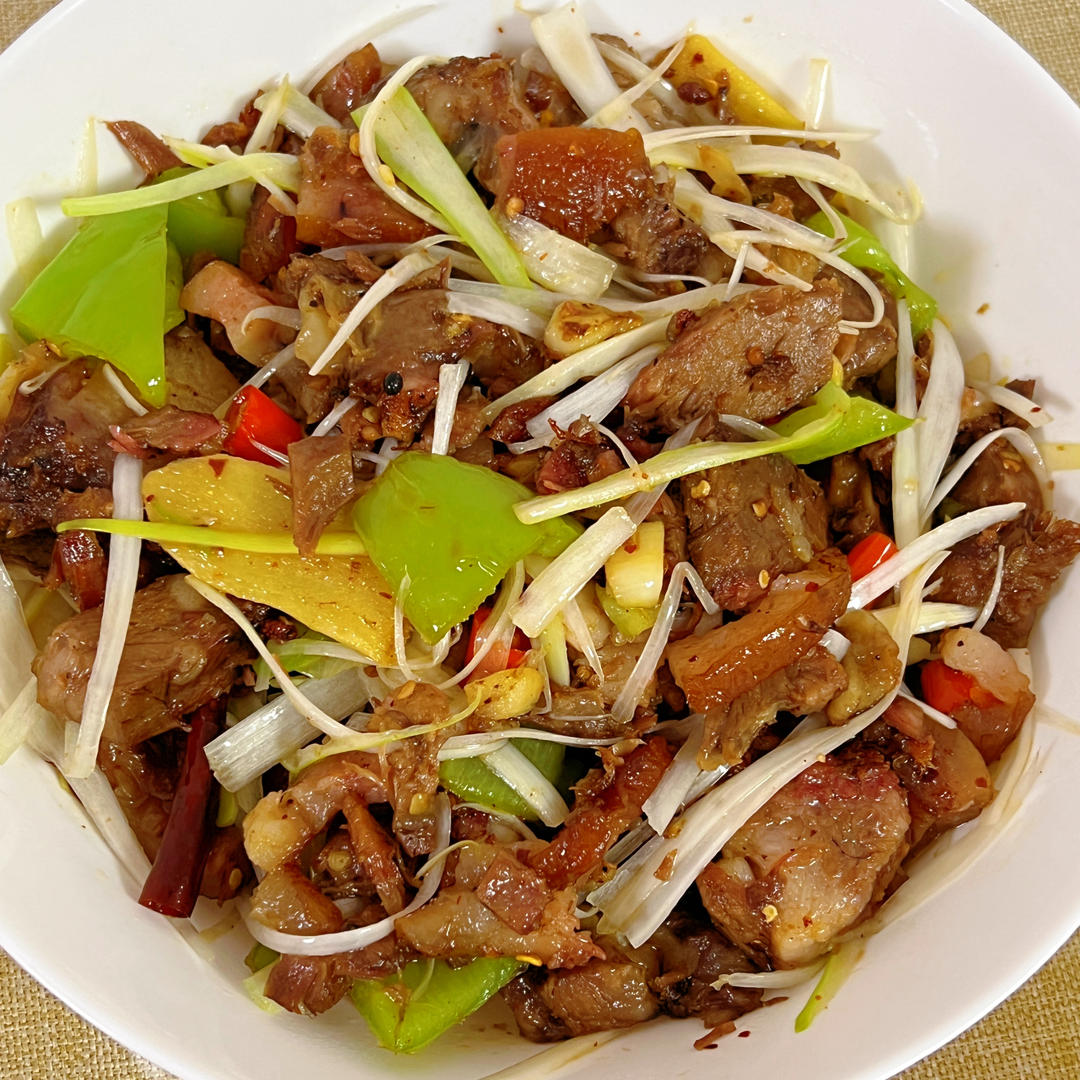 爆炒猪头肉