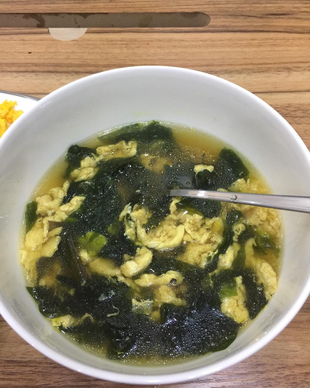 手机用户0614_a5nz做的海带鸡蛋汤