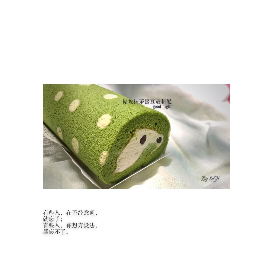 花纹图案蛋糕卷