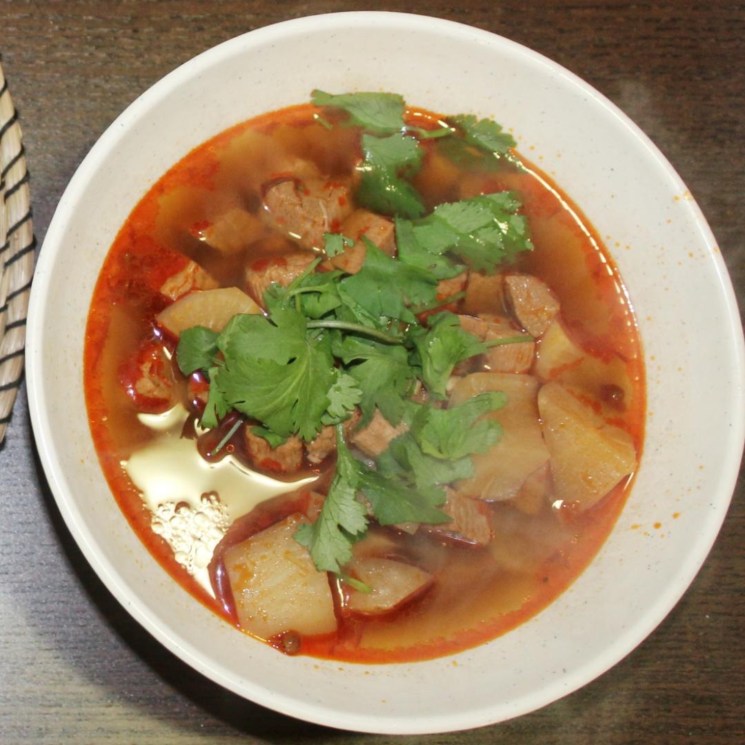 川味萝卜烧牛肉