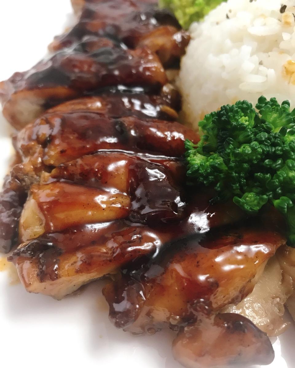 照烧鸡腿饭
