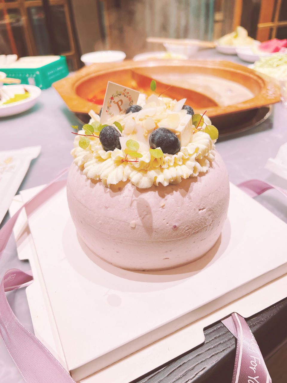 颜值超高的爆浆芋泥蛋糕清新登场——爆芋蛋糕