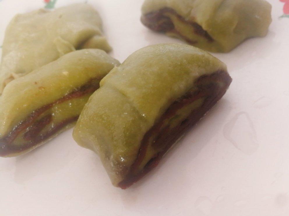 零失败！巨好吃的椰蓉豆沙糯米卷！