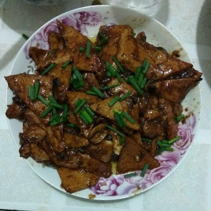 红烧豆腐干