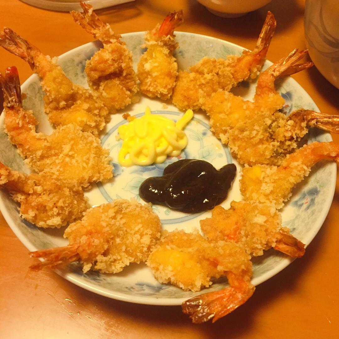 面包糠炸虾