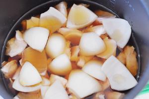 日式牛筋暖锅与万能花生味噌酱的做法 步骤3