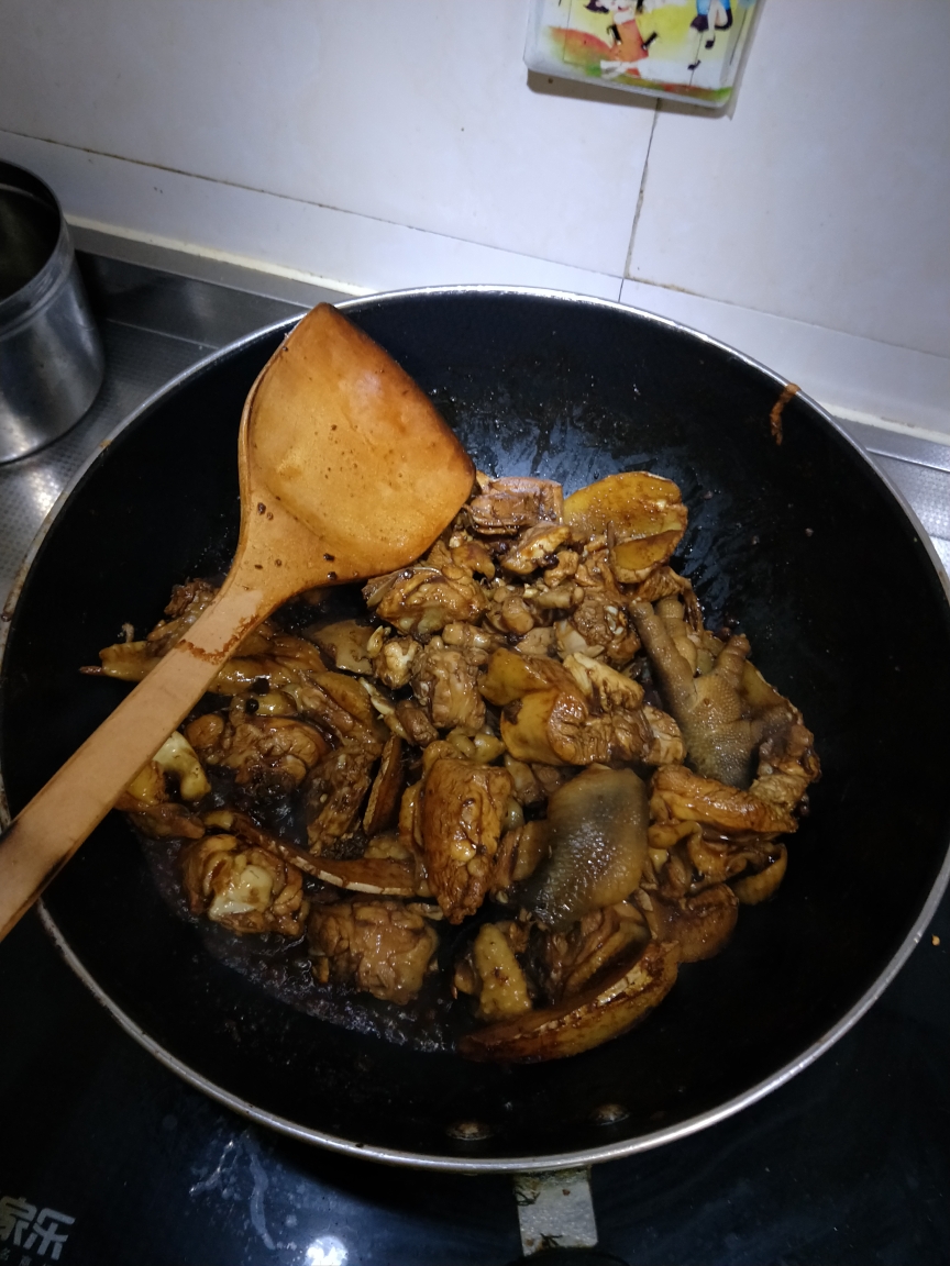 青阳炒鸡味炒鸡的做法 步骤2