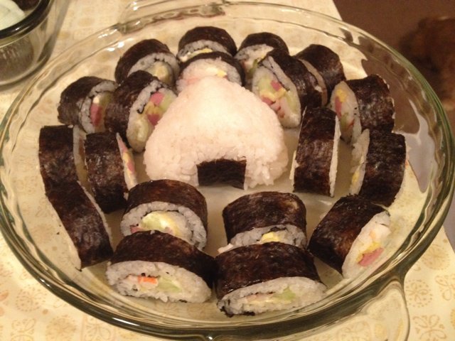 金枪鱼芝士饭团