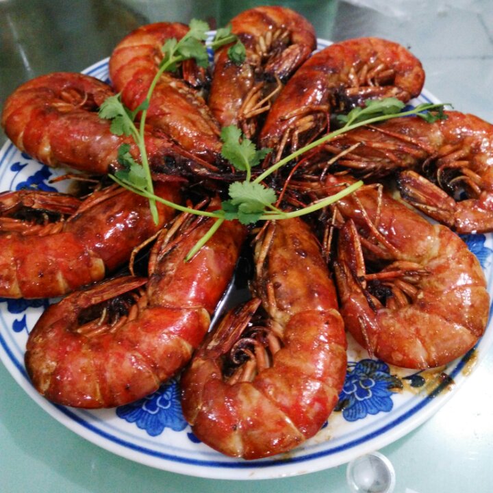 家常干烧阿根延大红虾