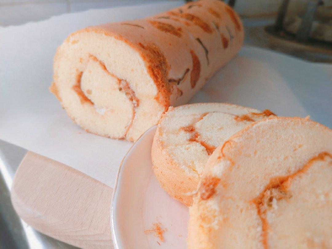香葱肉松肥蛋糕卷～