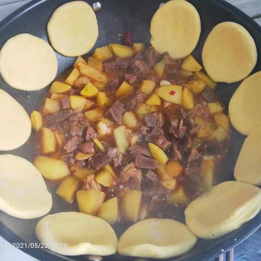 玉米面发面饼                       （口感细腻）