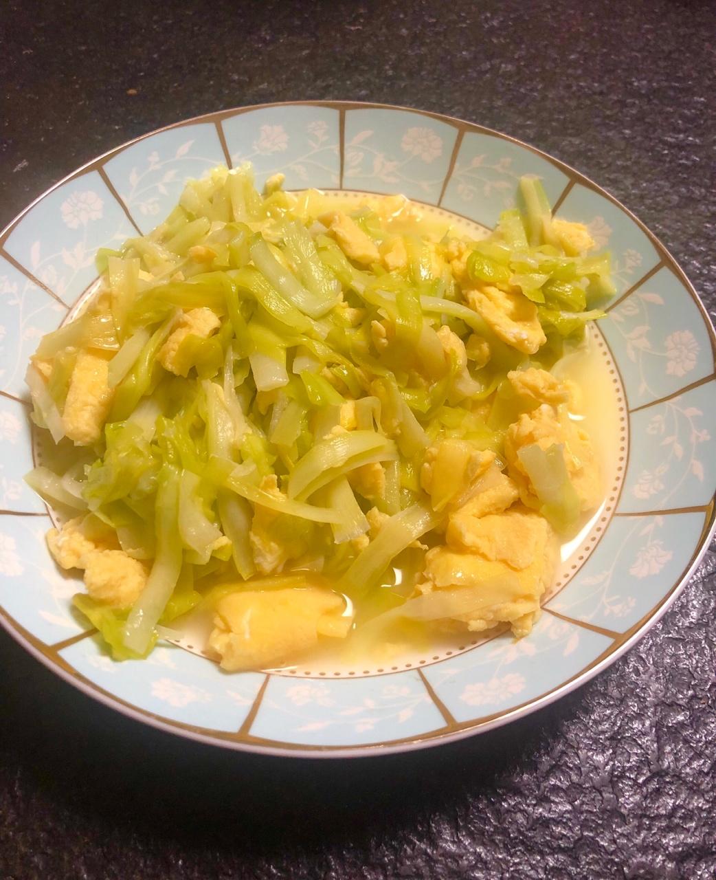 韭黄炒鸡蛋
