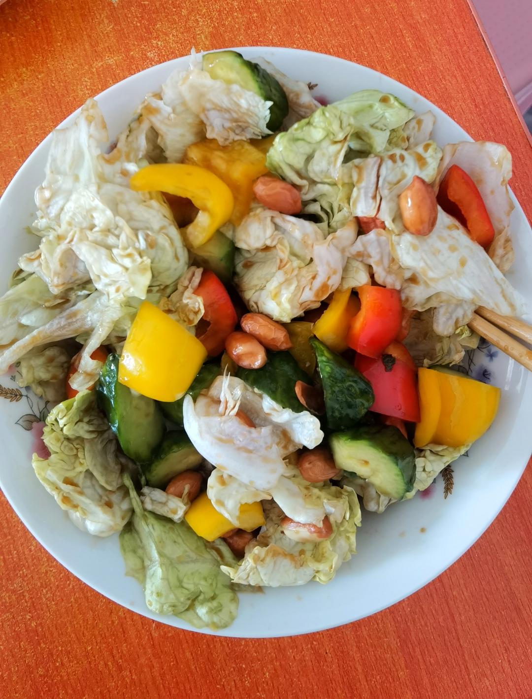 一碗汁搞定的什锦大拌菜