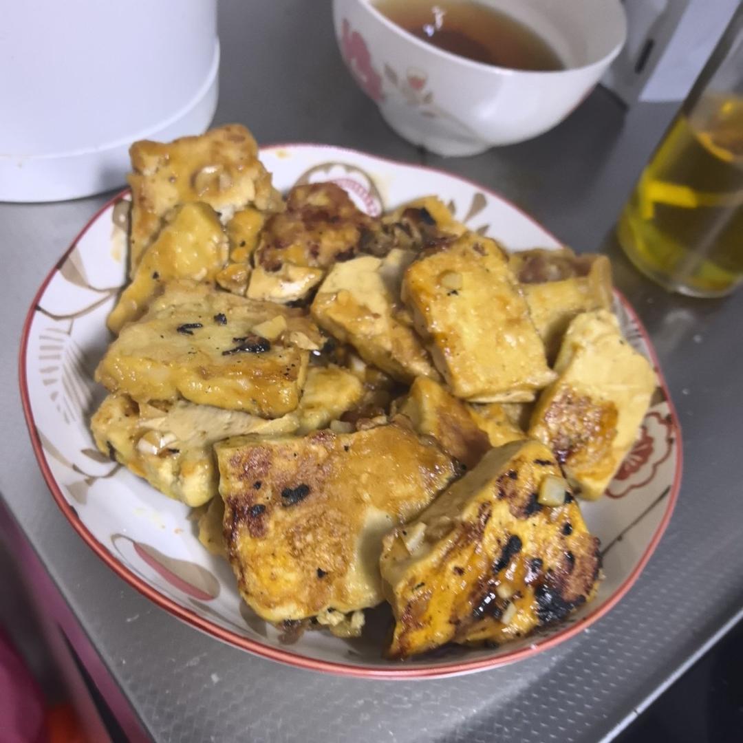 无敌好吃的香煎豆腐