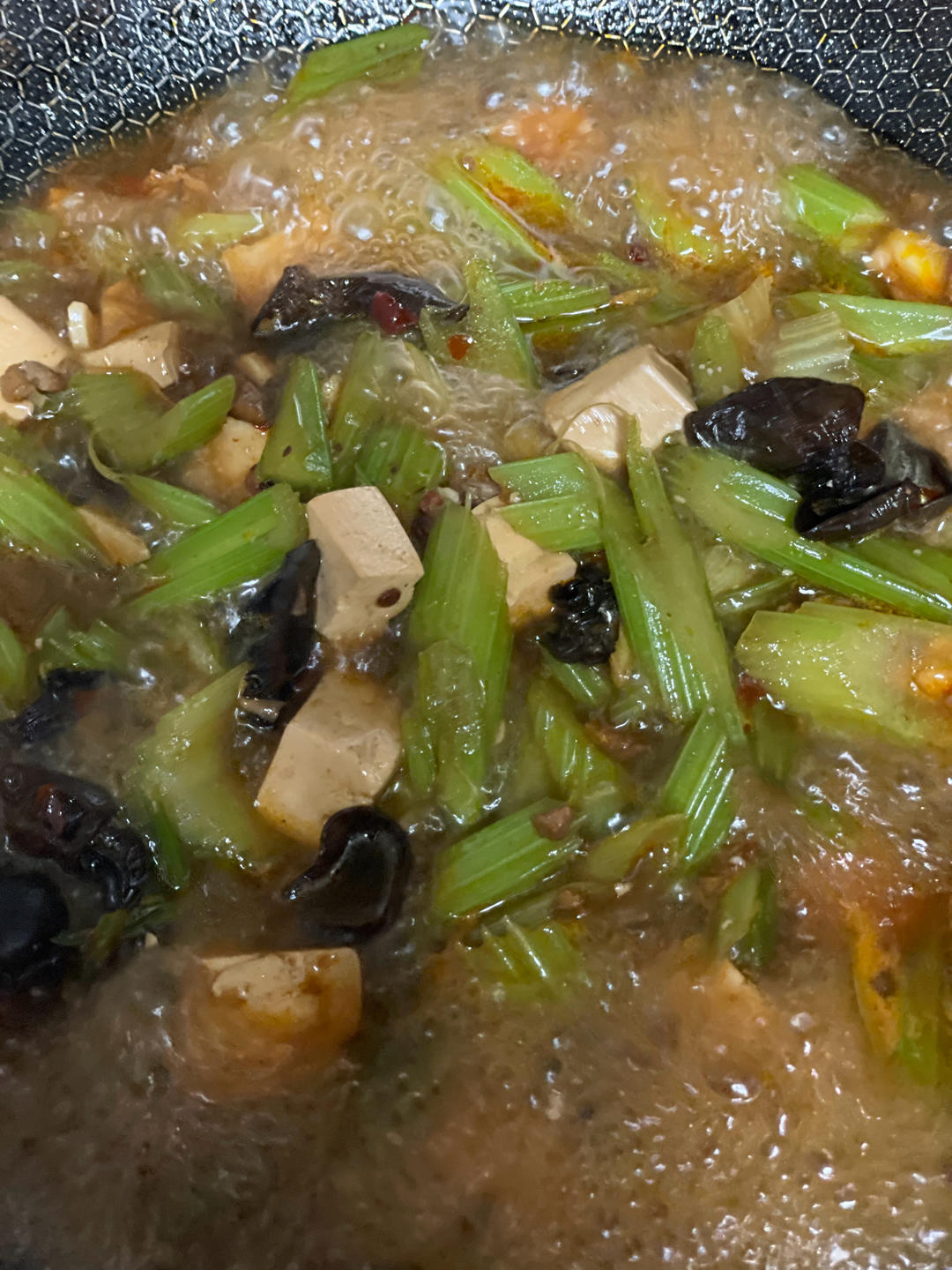 芹菜豆腐