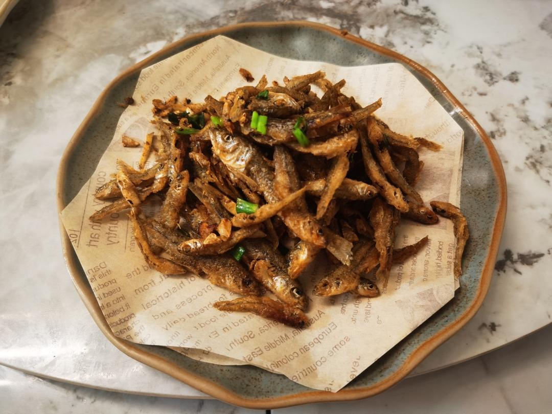 椒盐小酥鱼