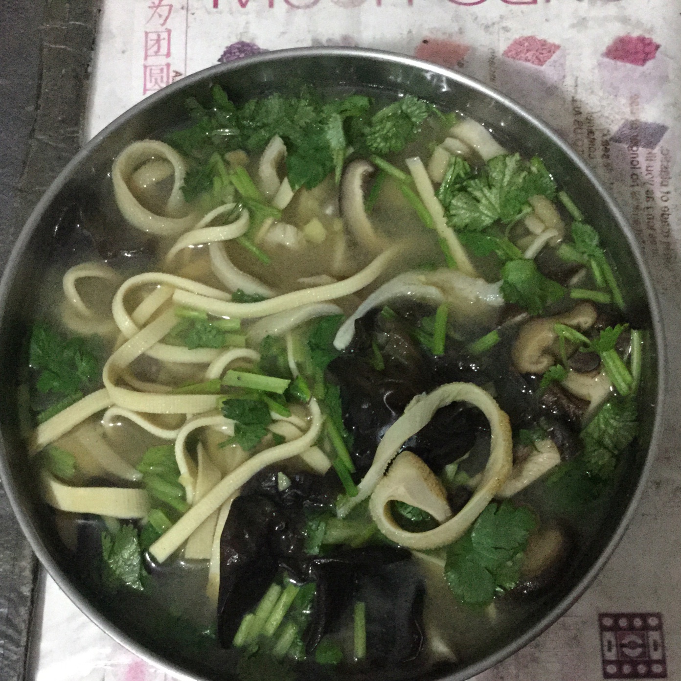 酸辣肚丝汤