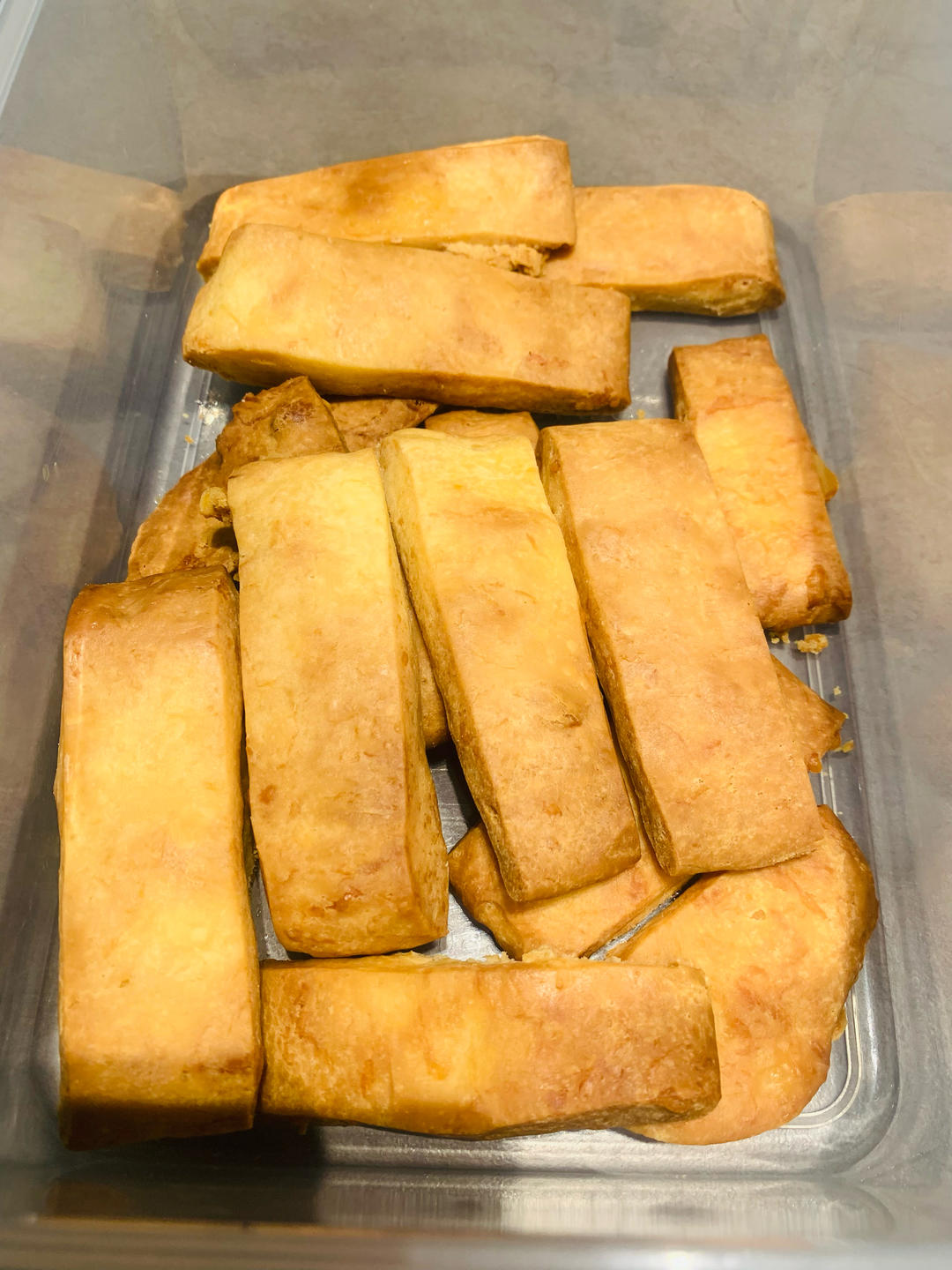 免打发❗️零失败❗️黄金芝士咸味饼干❗️