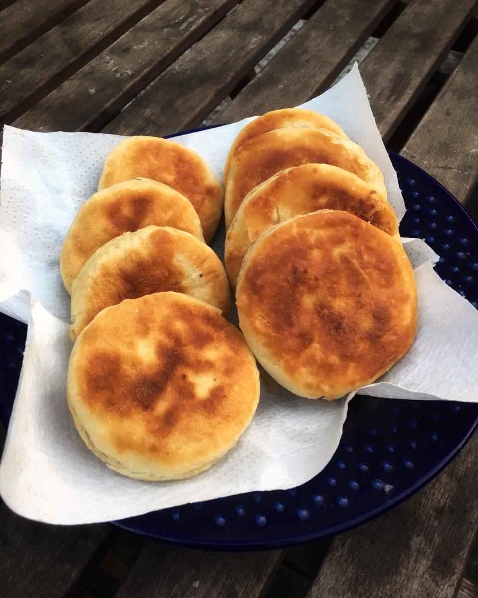 发面油酥小糖饼