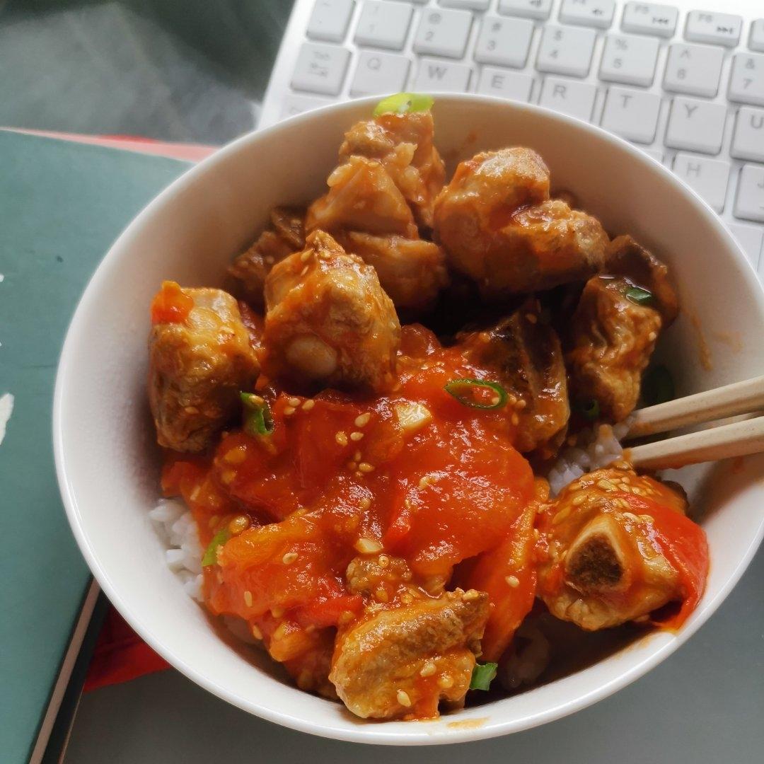 番茄烧排骨