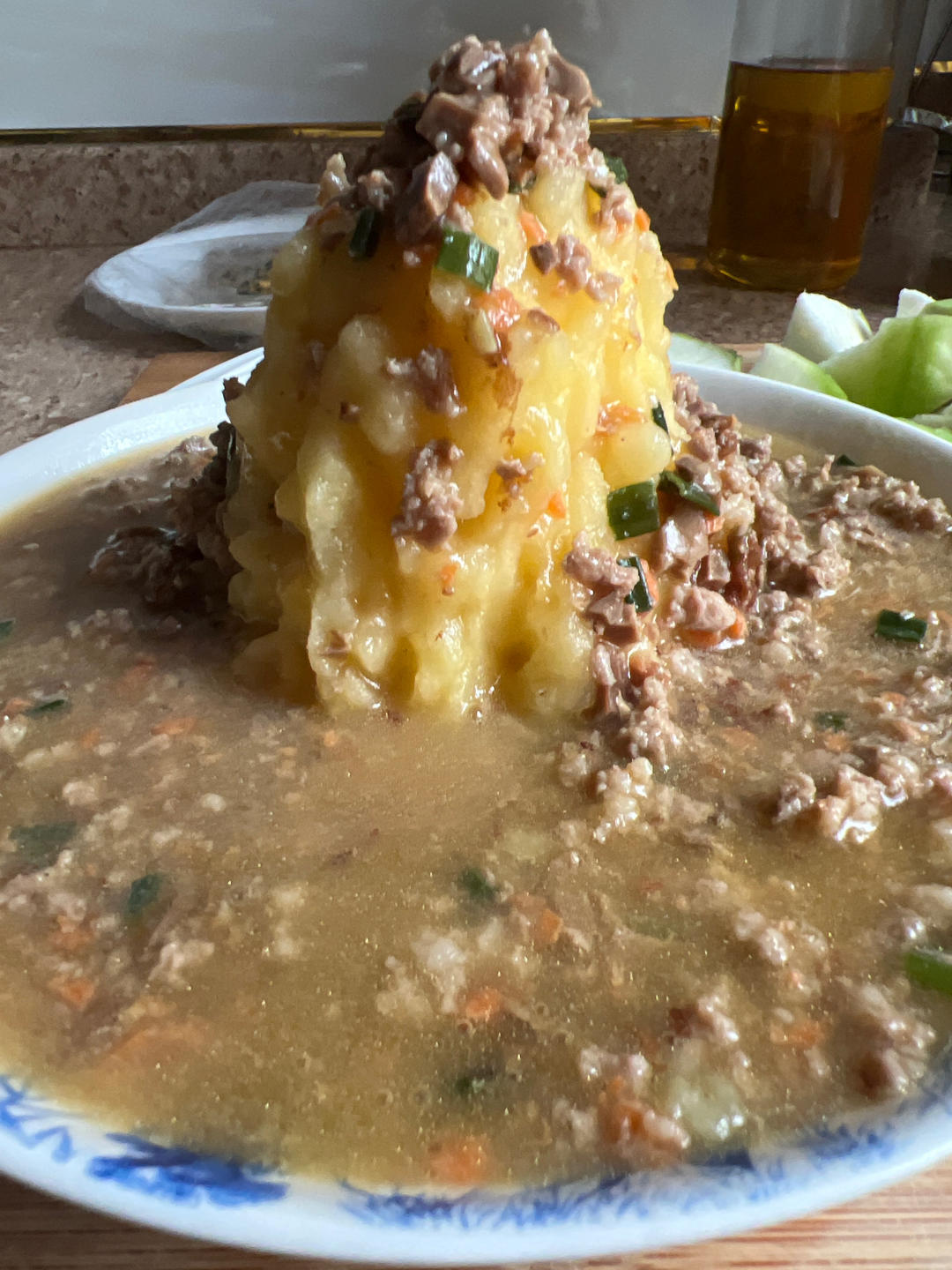 火山土豆泥