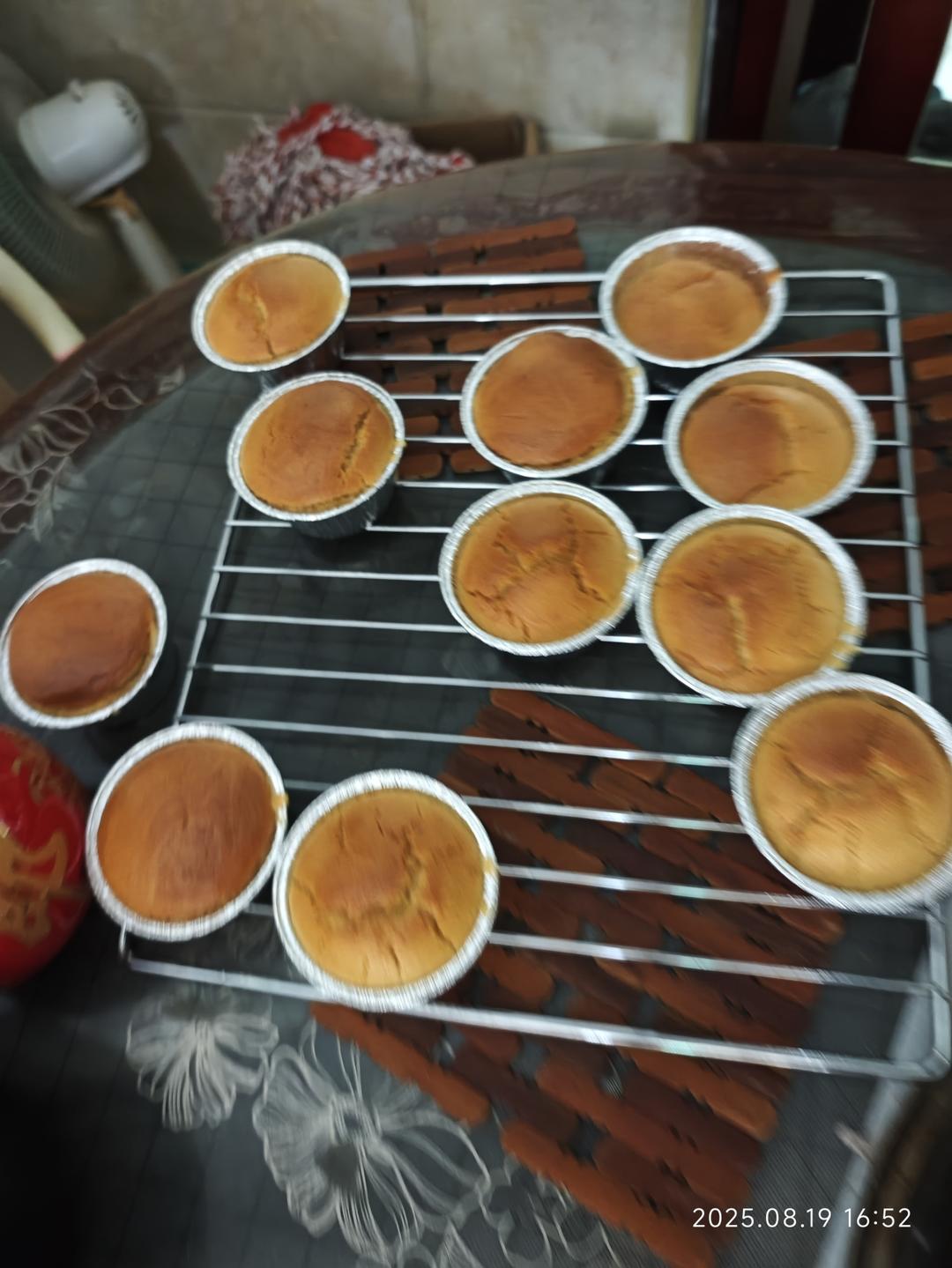 新手友好❗不开裂不凹底不回缩，酸奶戚风纸杯蛋糕