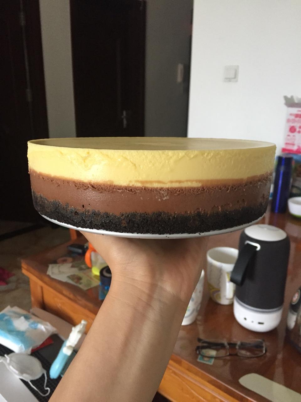 黑白巧克力慕斯蛋糕