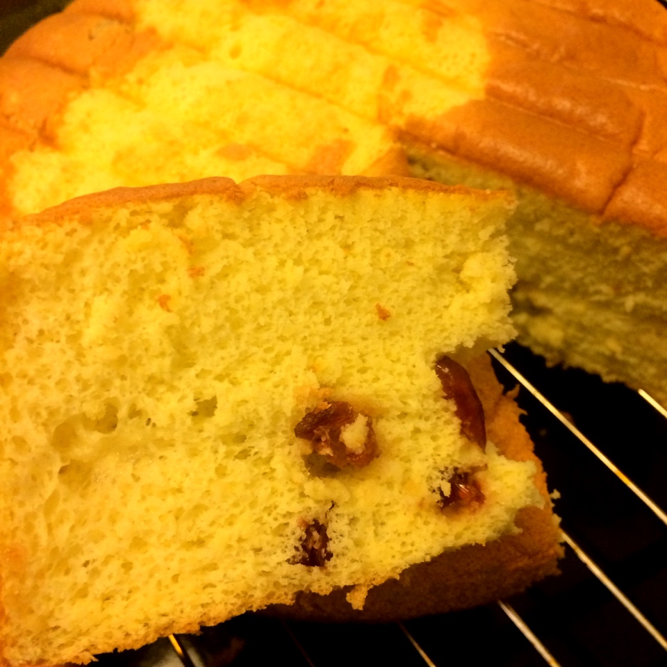 蔓越莓戚风蛋糕