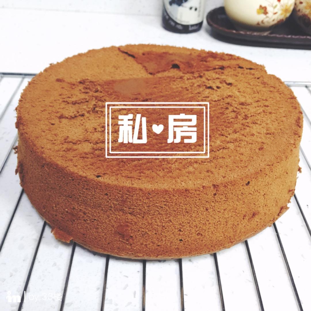 巧克力戚风蛋糕