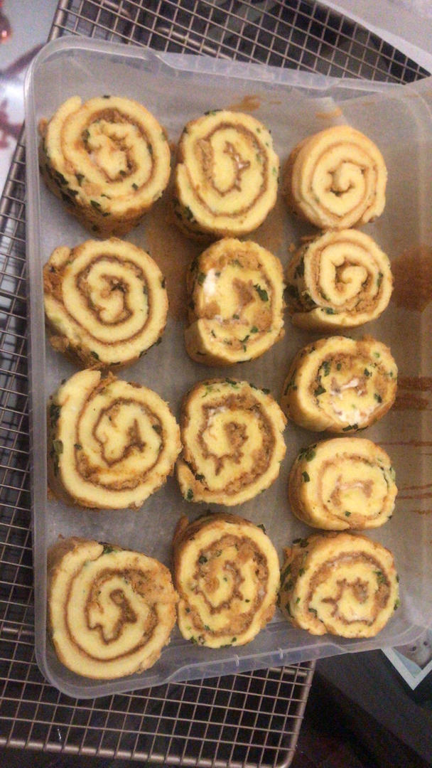 不用金烤盘的小四卷