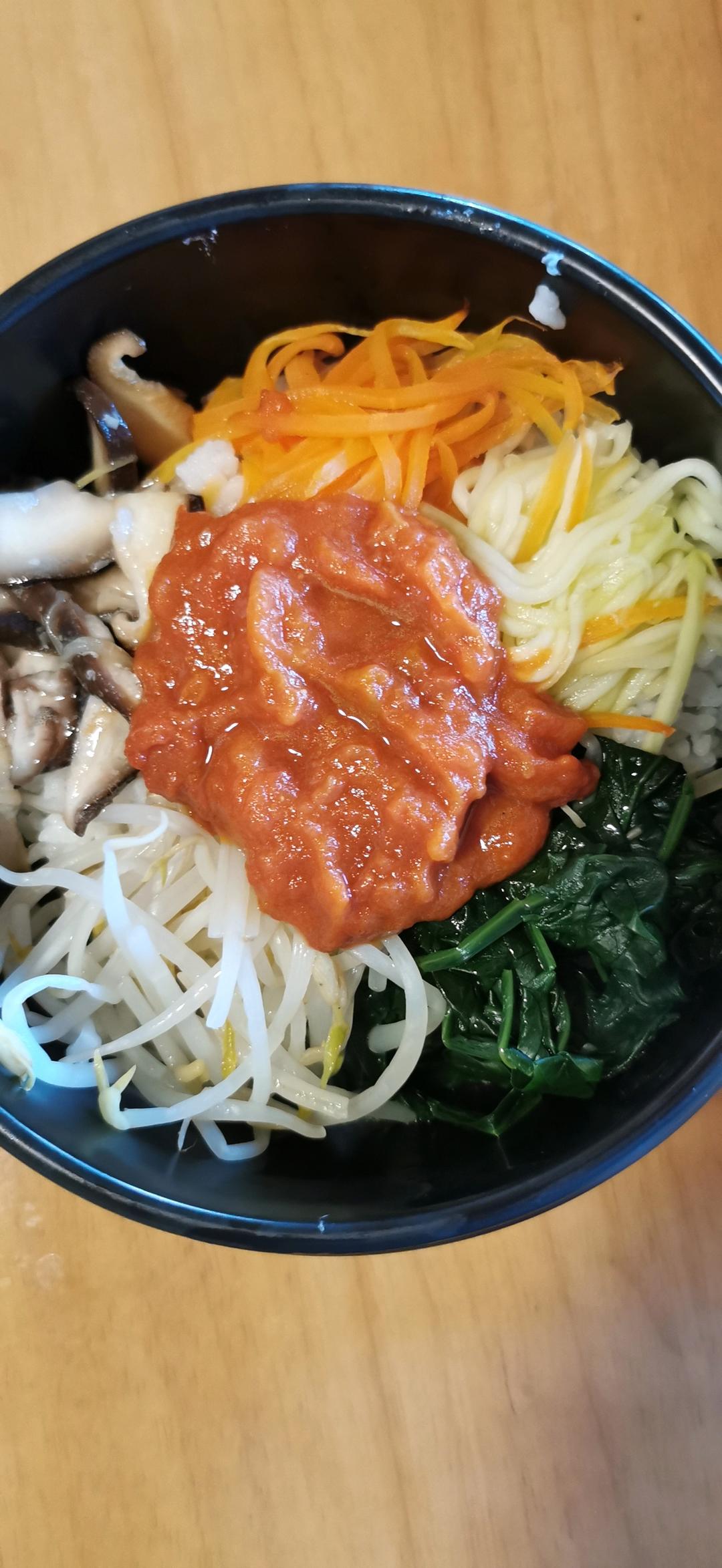 小朋友吃的不辣版伪韩式拌饭（비빔밥）k66出品